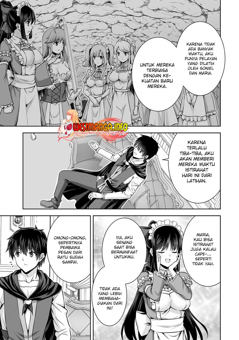 Kami no Techigai de Shindara Zumi de Isekai ni Hourikomare Mashita Chapter 18 Bahasa Indonesia
